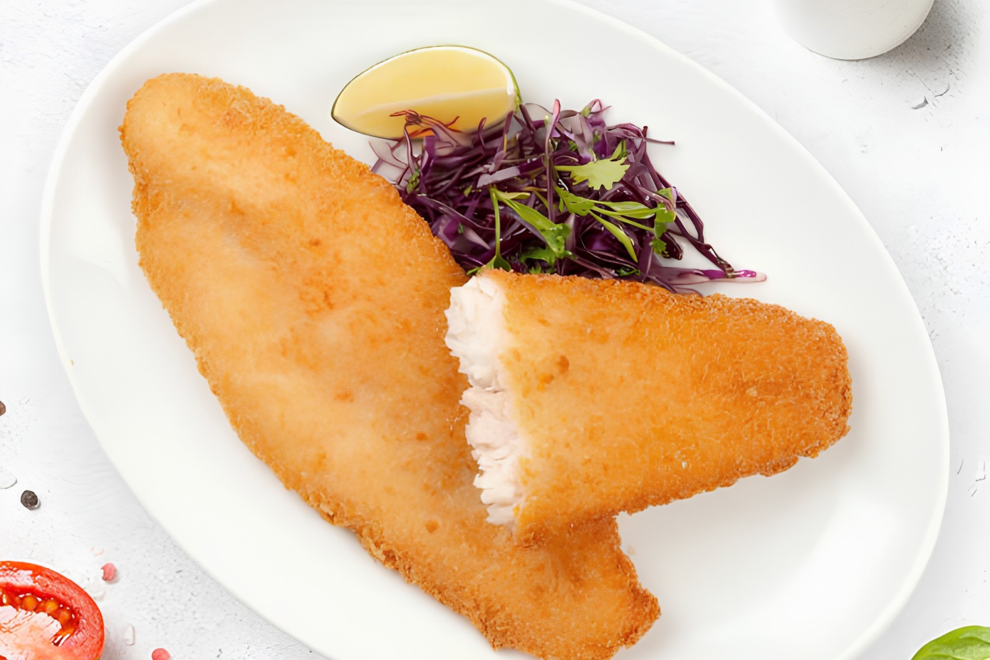 Bread Pangasius fillet