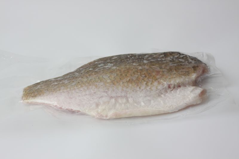 Frozen Barramundi H&G, scaled, fin off, tail off