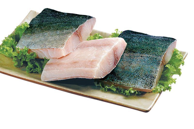 Frozen Mahi Mahi portion skin on, boneless