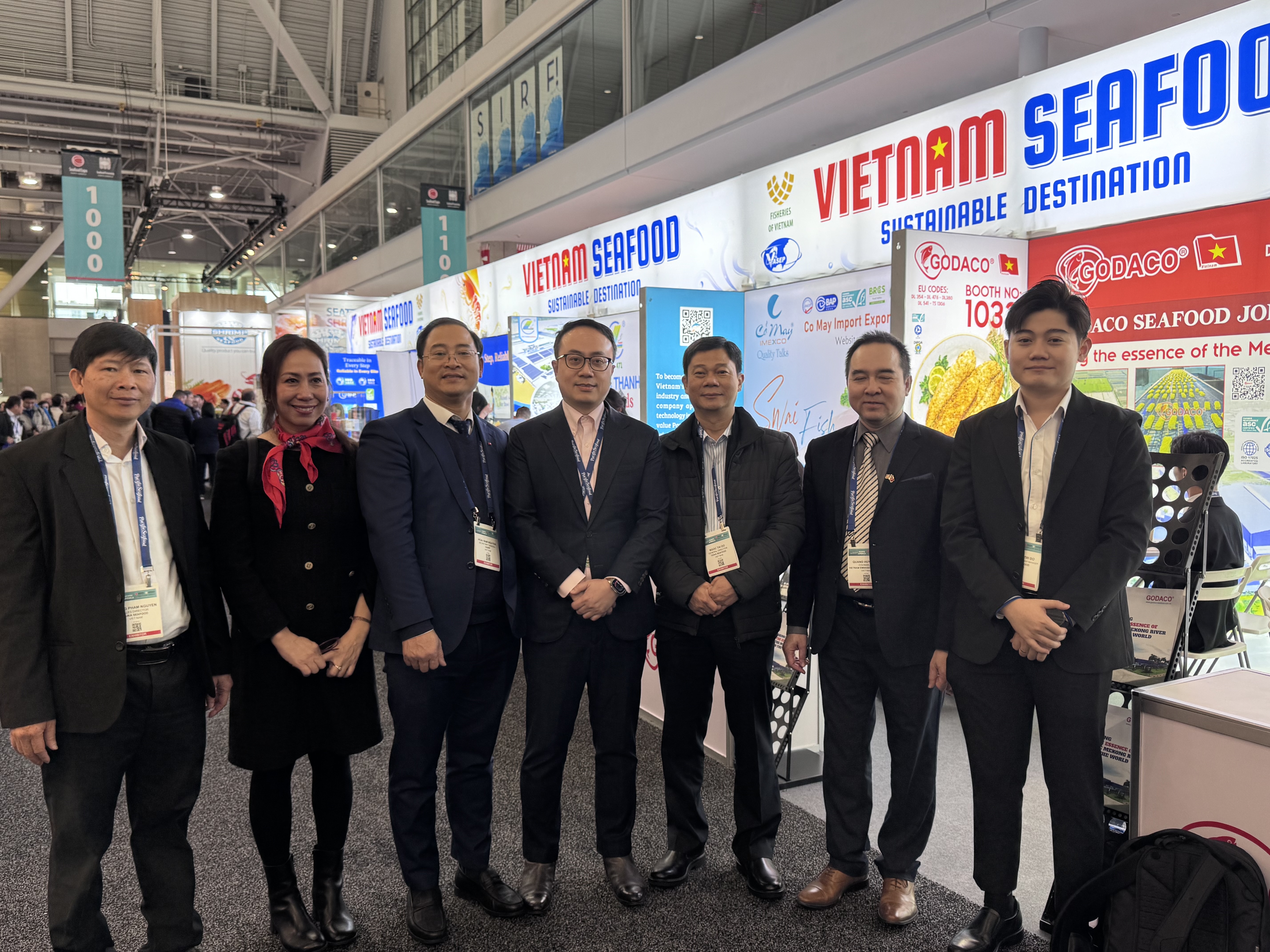 Vietnamese seafood continues to assert its position at the North American Seafood Exhibition 2026.